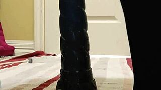 watch chubby fox solo with buttplug and cum lube in amateur bbw play?