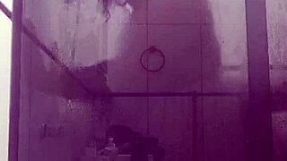 this curvy brunette stepmom having hot bathroom sex, riding and bent over 😏