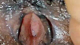 Indian Desi Relaxes in Bed at Home