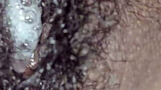 Indian Desi Relaxes in Bed at Home