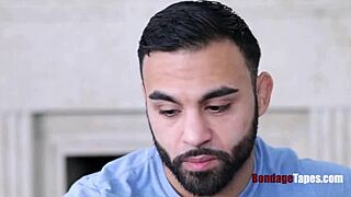 brunette teen submissive contract sofie reyez gets groped, bound, choked, and spanked in bdsm