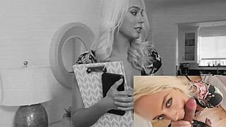 blonde gets tricked, tricked reality tits natural tits babe blonde big tits