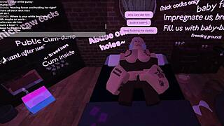 Blonde slut gets used by monster BBC at my place!