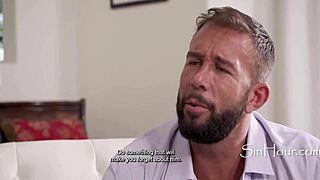 Couple Spitroasts Heartbroken Blonde With Rough Passion