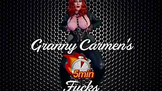 granny peggy sue pegging sucking & fucking orgasms