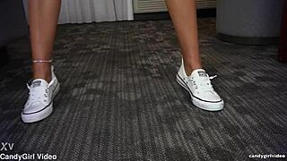 Ariel Andrews Teases in Panties with Close-Up Shots 😘