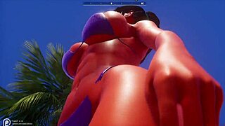 i enjoy serenia's solo wild life with big tits and assfucking