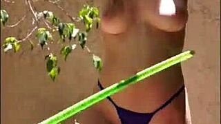 Liz Ashley's First Shoot Features Clothes Ripped, Nude Body, and Bouncing Boobs