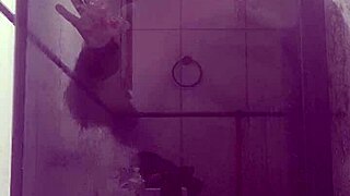 this curvy brunette stepmom having hot bathroom sex, riding and bent over 😏