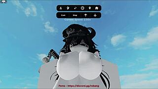 emo slut with big tits gets fucked hard in roblox condo