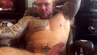 Cigar smoking with hard on, teasing you