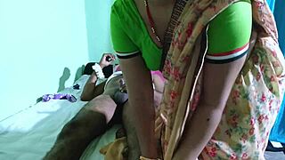 Indian Bhabhi And Sexy Boy Enjoy A Relaxing Home Video.