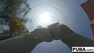 Samantha Rone Enjoys Underwater Pool Session