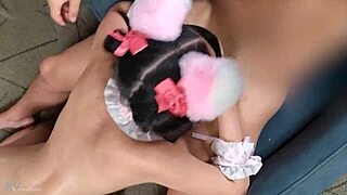 I turned 18yo asian schoolgirl into blowjob slave pet forever