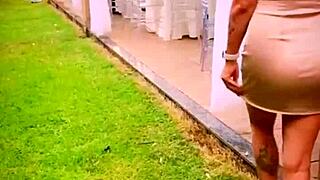 Casual Wife Exposes Herself at Friend's Wedding.