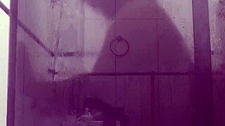 this curvy brunette stepmom having hot bathroom sex, riding and bent over 😏