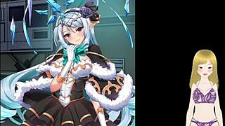 Hentai girl stuck in tunnel