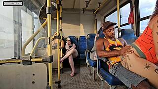 Married Woman Flirts With Stranger On Bus, Ends Up Fucking! 😈