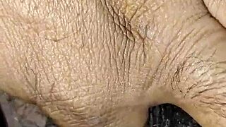 Indian Desi Relaxes in Bed at Home