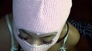 masked baddie deep throats bbc