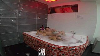 single mom riding foreign cock in jacuzzi?