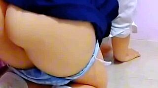 this young mexican schoolgirl gets convinced by her lustful teacher for hardcore assfucking and creampie in public.