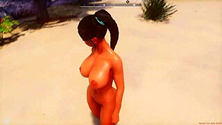 i enjoy serenia's solo wild life with big tits and assfucking