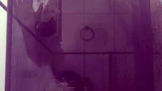 this curvy brunette stepmom having hot bathroom sex, riding and bent over 😏