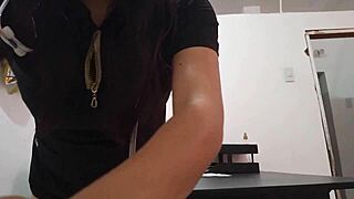 I'm Bored In The Office So I Insert A Butt Plug To Arouse Myself, Feeling Like A Crazy Slut At Work.