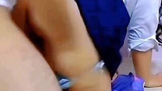 this young mexican schoolgirl gets convinced by her lustful teacher for hardcore assfucking and creampie in public.