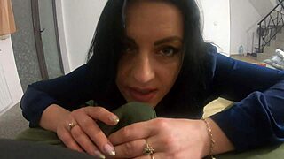 milfycalla face fucked in jacket