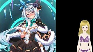 Hentai girl stuck in tunnel