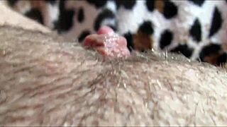 check out this big clit orgasm up close! 😍