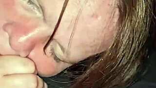 Wife spits on cock and keep going moans and deepthroats