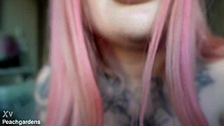 this busty slut loves sucking and getting cum on her face