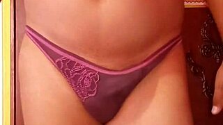 Modeling my wife's lingerie and panties