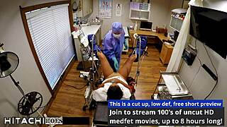 Melany Lopez Receives Mandatory Hitachi Orgasm From Doctor In Tampa.