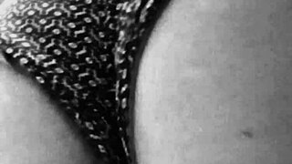 Gretala explores foot fetish with breasts and ass