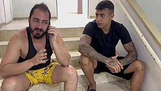 Разрывок девственности юному парню 18+ в порно