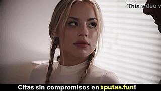 Blonde Stepdaughter Sucks Cock And Gets Fucked With Creampie In Homemade Video