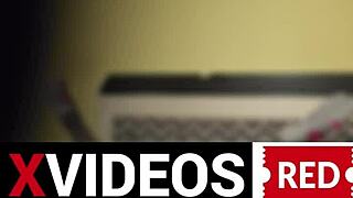 my mother-in-law flashes and strips alone at home