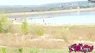 Briseida Hunts Outdoors: Will You Score a Rough Fuck?