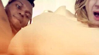 cuck watches busty wife get double fucked by realtors