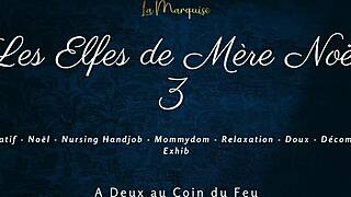 french nursing handjob in les elfes de mère noël 3