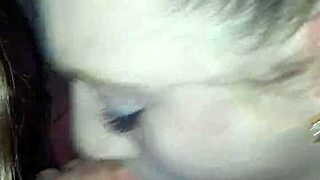 Girlfriend's Passionate Sucking Of Big Black Cock