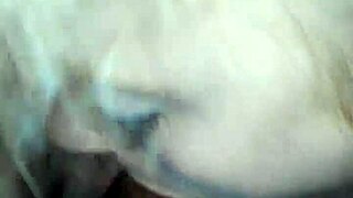 Girlfriend's Passionate Sucking Of Big Black Cock