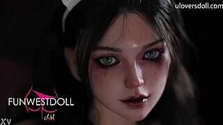 i fucked halloween dark devilish nurse sex doll from uloversdoll