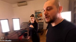 Тройное проникновение с Анастасией, госпожой Лизой Шей и тремя большими членами