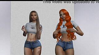 ice spice and big latto hint at interracial threesome in photoshoot tease