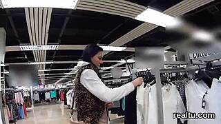 adorable czech nympho was seduced in the mall and pounded in pov